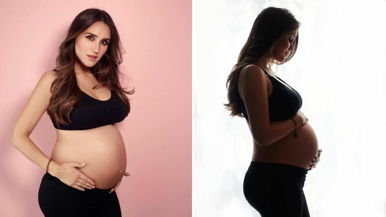Dulce María ya tiene el nidito de su bebé y así lo presumió a sus seguidores