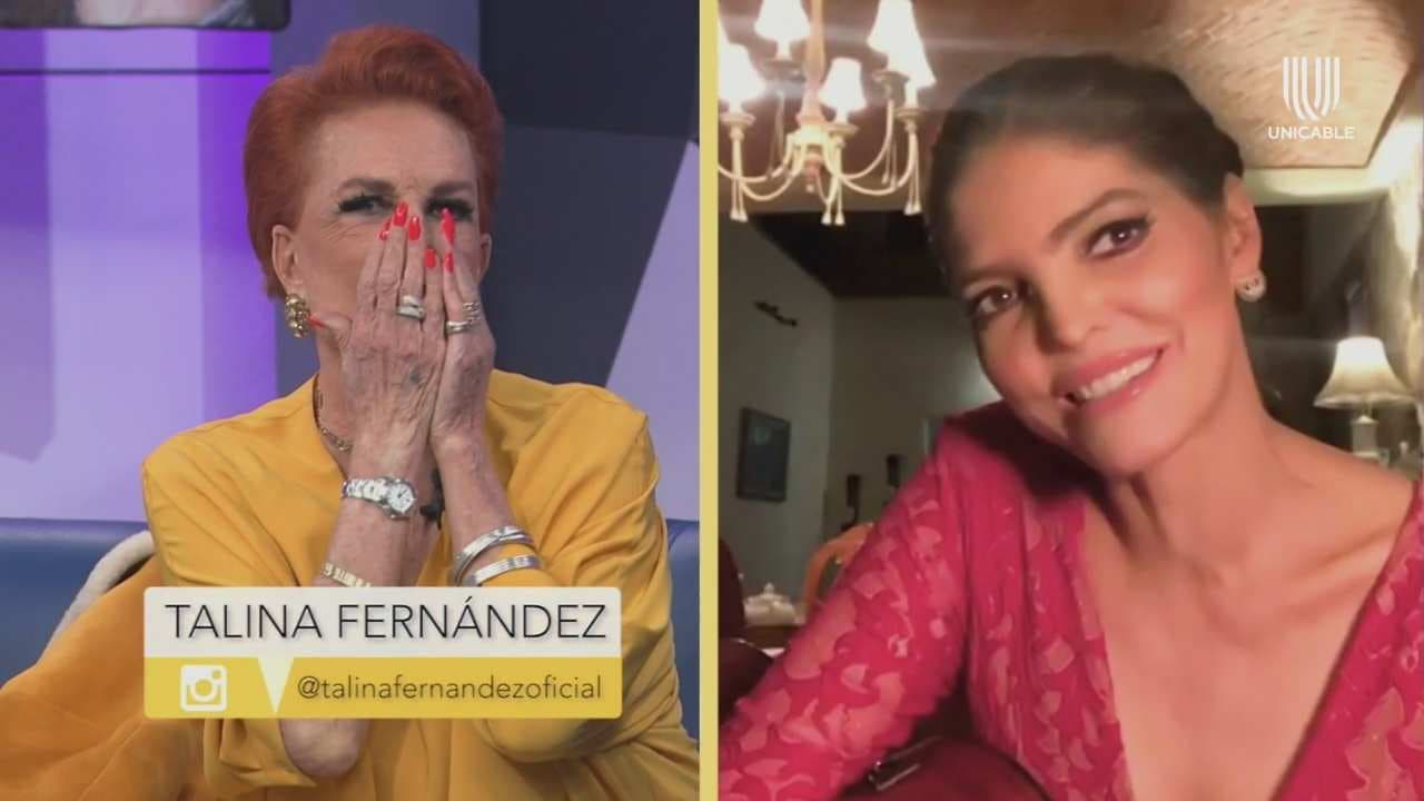 Talina Fernández reconoce que Ana Bárbara fue una madre para sus nietos