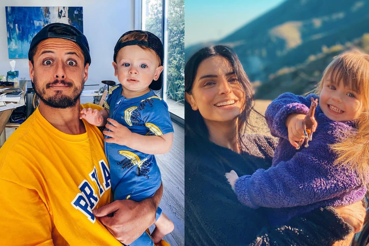 Hijo de Chicharito Hernández cumple años y Aislinn muestra que el futbolista sí asistió al festejo