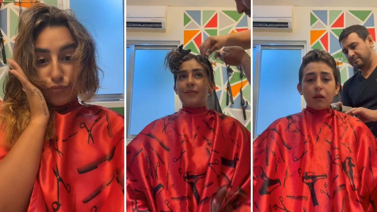 Romi Marcos se rapa y asombra con radical cambio de look