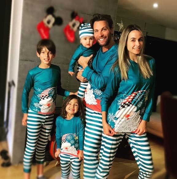 Odalys Ramírez formó una familia con el actor Patricio Borghetti, quien tuvo a su hijo Santino en su relación pasada con la actriz Grettell Valdez.
