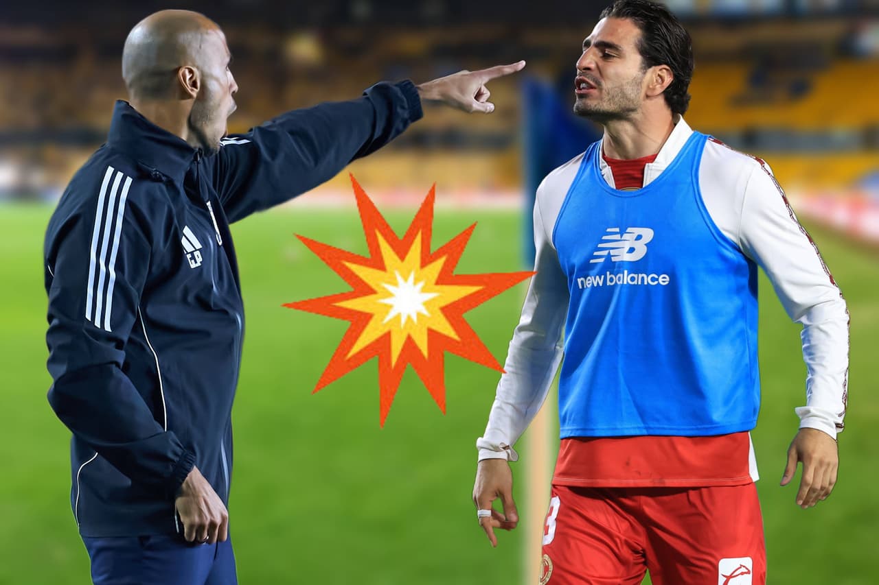 La bronca entre Guido Pizarro y figura del Toluca que no se vio en la TV