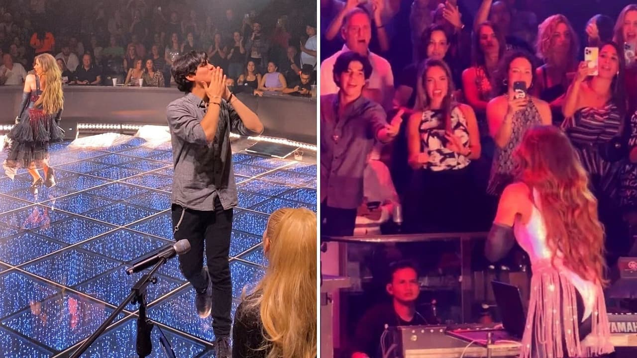 Gloria Trevi y su hijo causan furor en Monterrey
