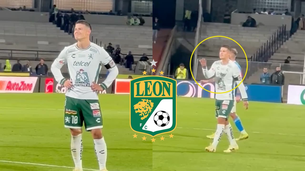 Así reaccionó James Rodríguez al autogol de su compañero vs. Cruz Azul