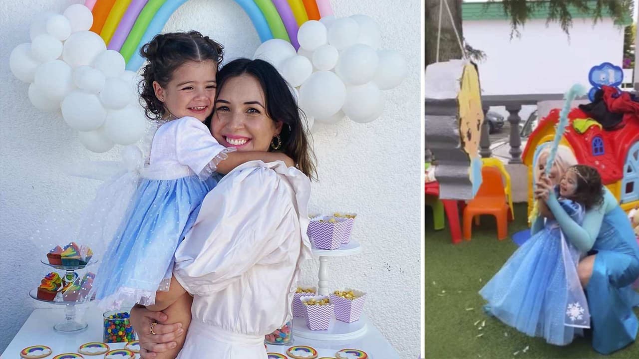 Isabella, hija de Fatima Torre, causa ternura al cantar ‘Libre Soy’ de la película ‘Frozen’