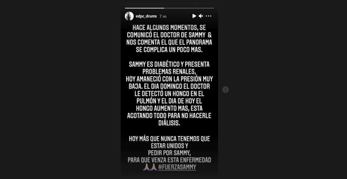 Reportan que le fue detectado al comediante mexicano un hongo en el pulmón.