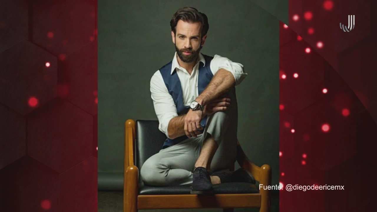 Diego de Erice, 10 años más chico que Irán Castillo