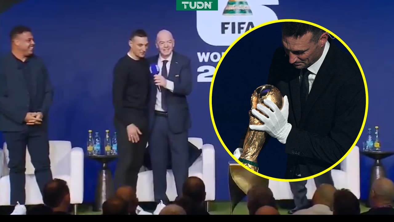 ¡Infantino se disculpa con Scaloni por terrible error en el sorteo del Mundial!