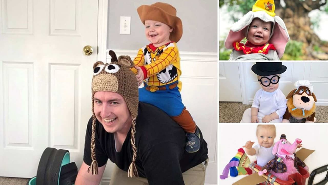 El papá que crea disfraces inspirados en Disney para su hijo