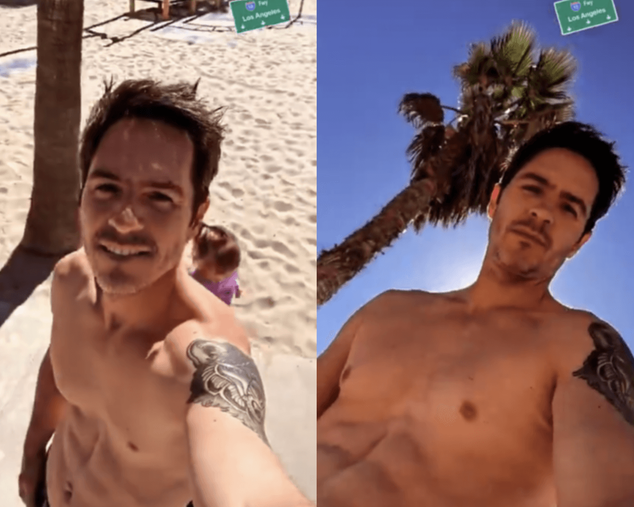 Mau Ochmann sin playera en California