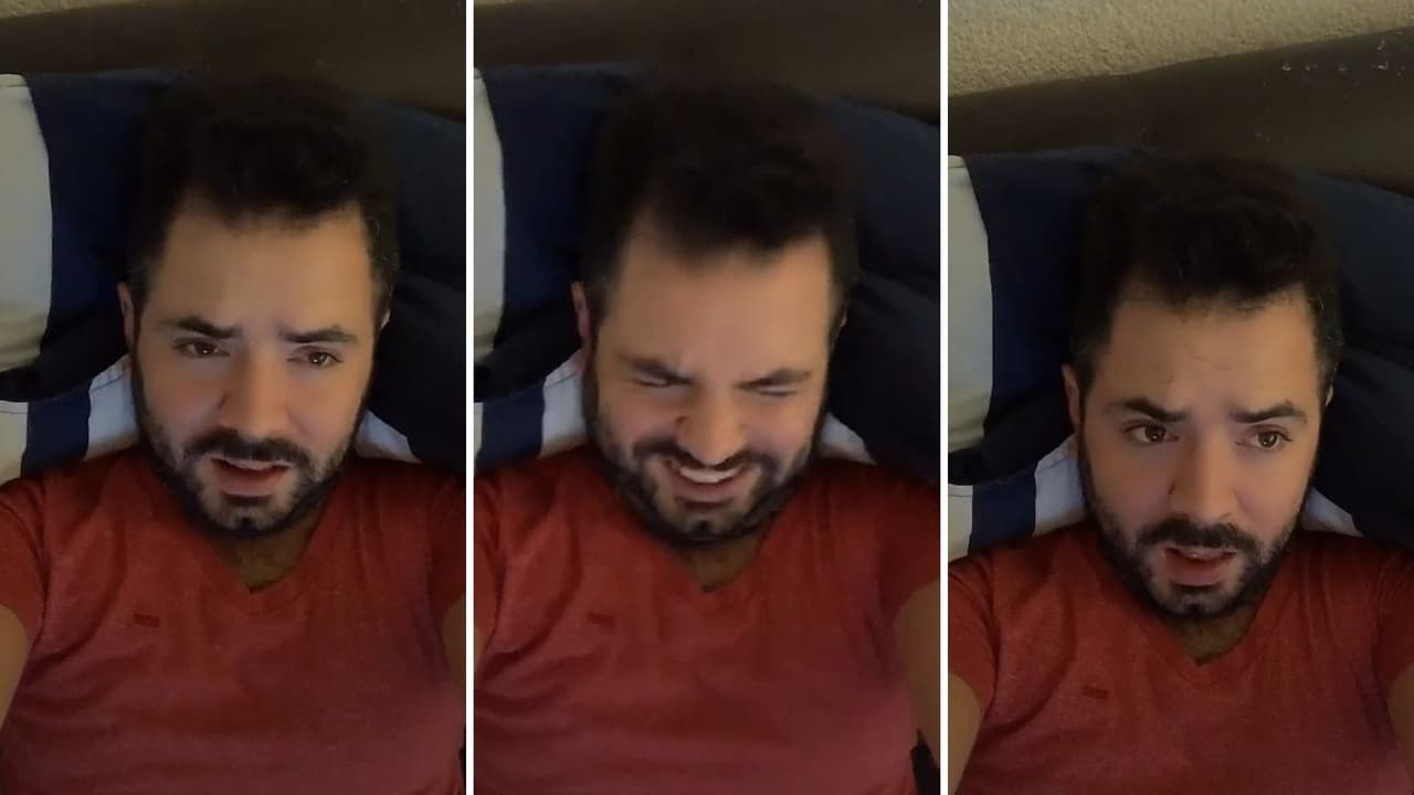 José Eduardo Derbez estornuda como un bebé y provoca ternura en redes sociales