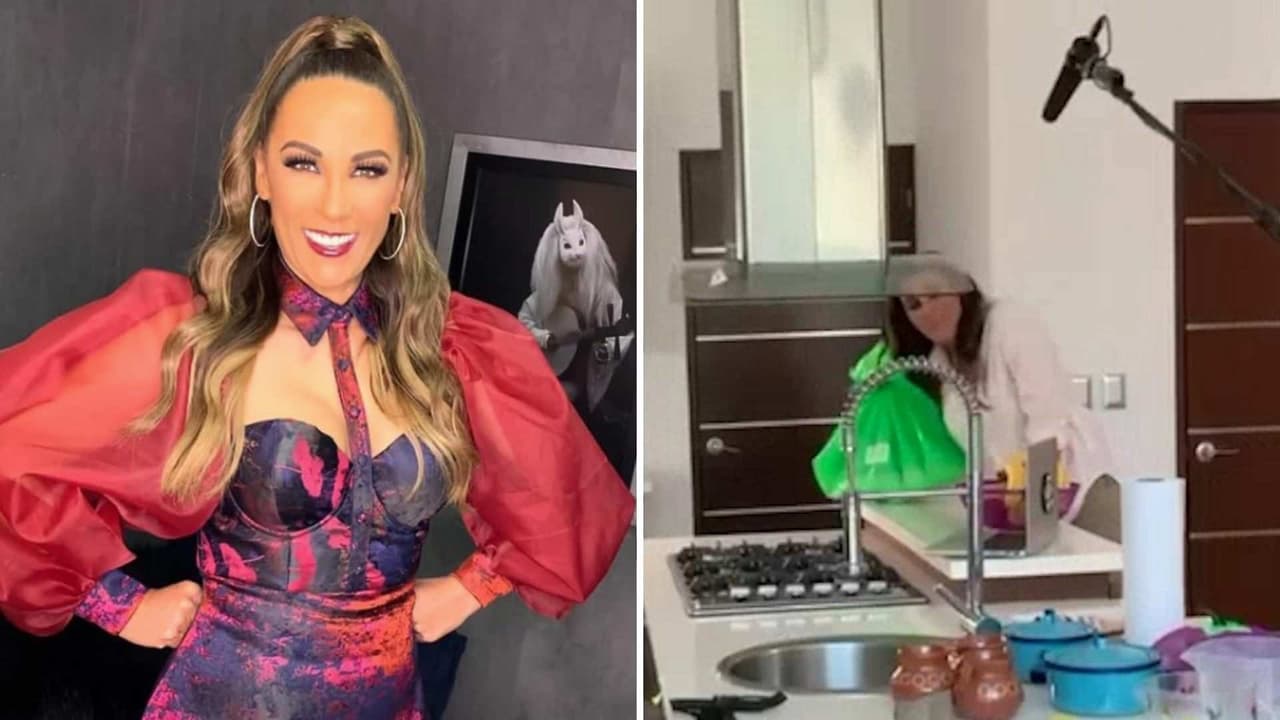 Consuelo Duval se da un golpe tan fuerte en la cabeza con la campana de su cocina que casi la tira