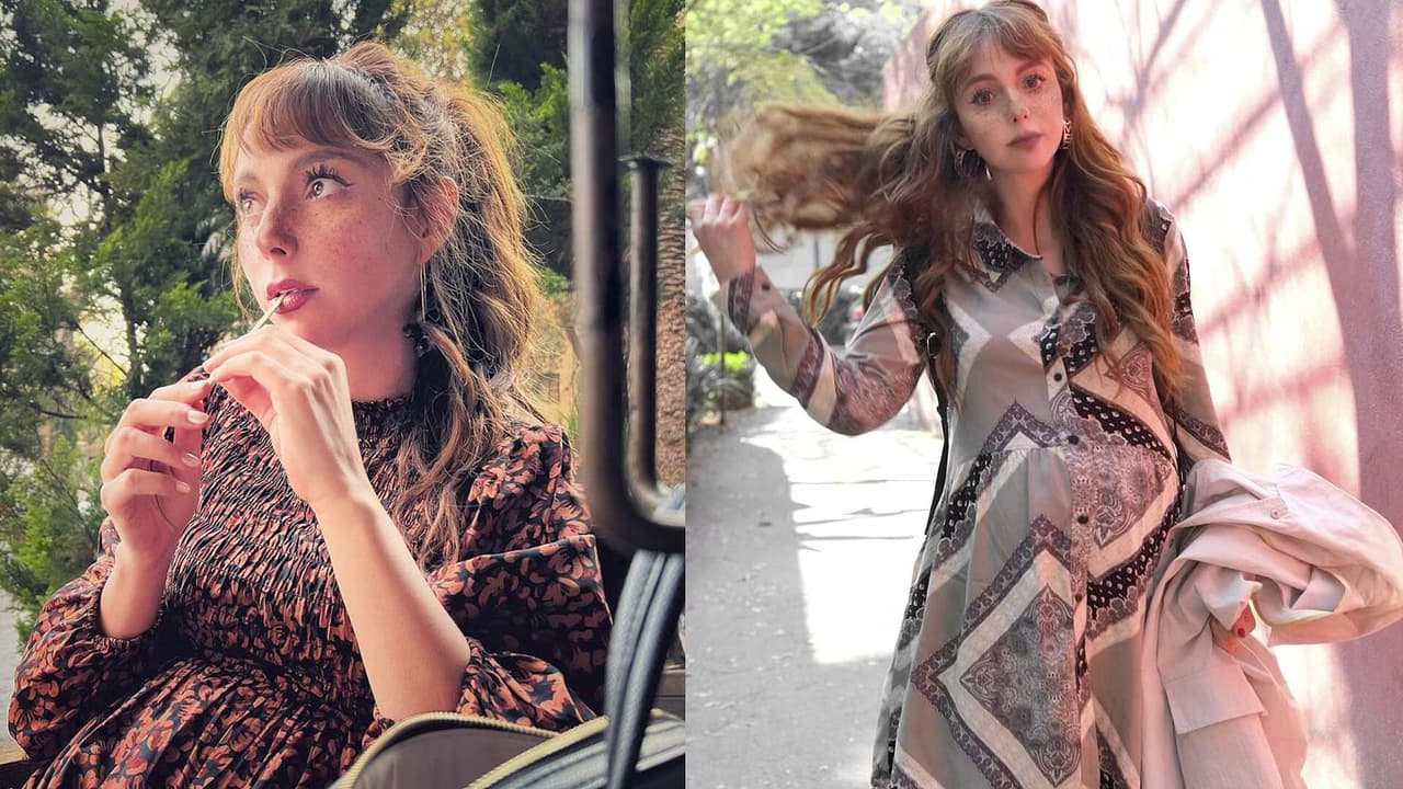 Natalia Téllez presume la obra de arte que hicieron inspirándose en ella