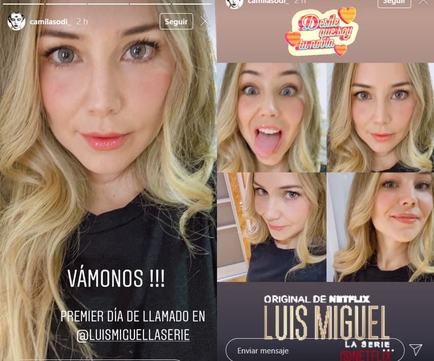 En fotografías compartidas a través de sus historias de Instagram, la actriz se dejó ver no sólo rubia, sino hasta con pupilentes azules, luciendo como verdadera Barbie de la vida real.