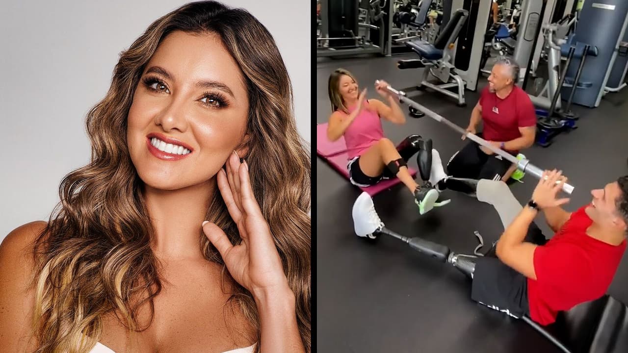 Daniella Álvarez comparte inspiradora rutina de ejercicio