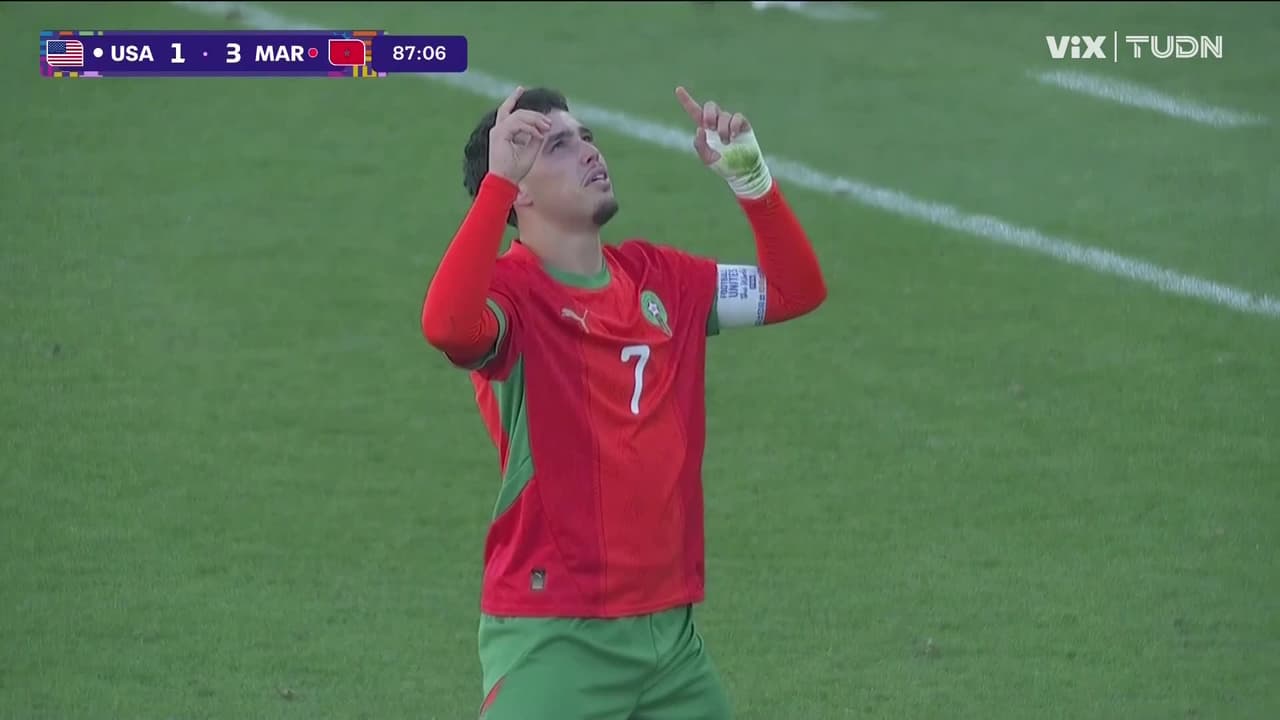 ¡Gol que mata! ¡Osote en defensa de Estados Unidos clasifica a Marruecos!