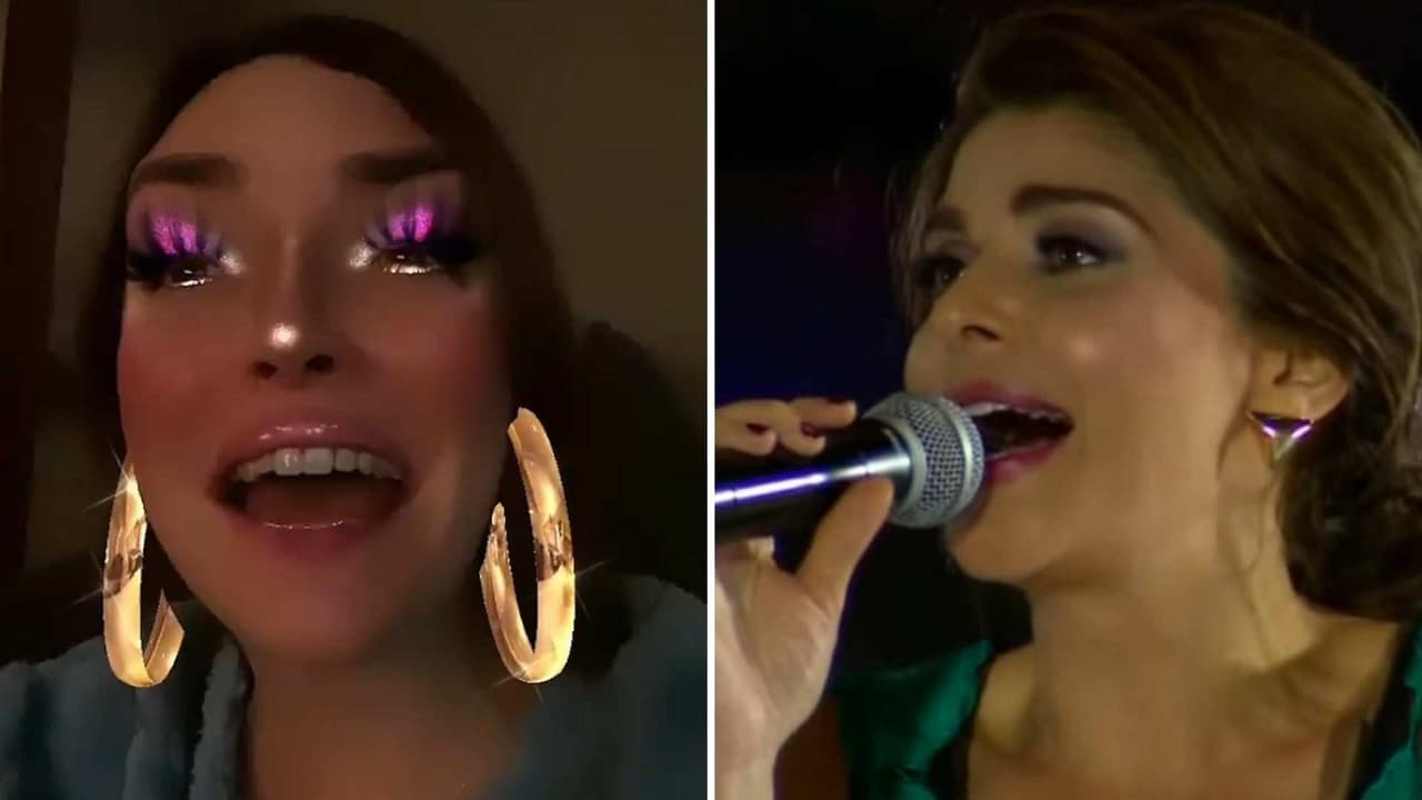 Al ritmo de ‘La Guadalupana’, Regina Blandón hace épica imitación de Itatí Cantoral