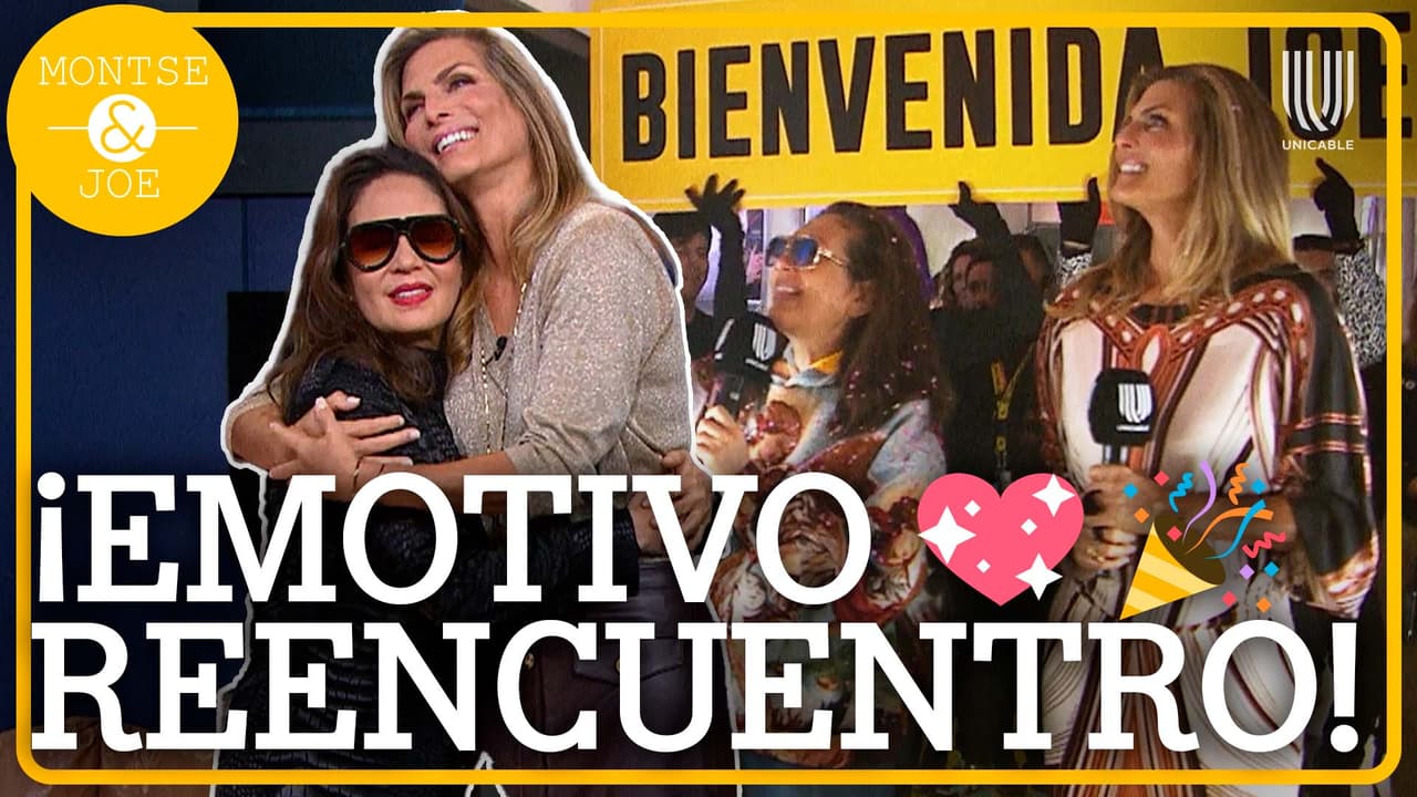 ¡Triunfal regreso! Montserrat Oliver festeja en lágrimas el regreso de Yolanda Andrade