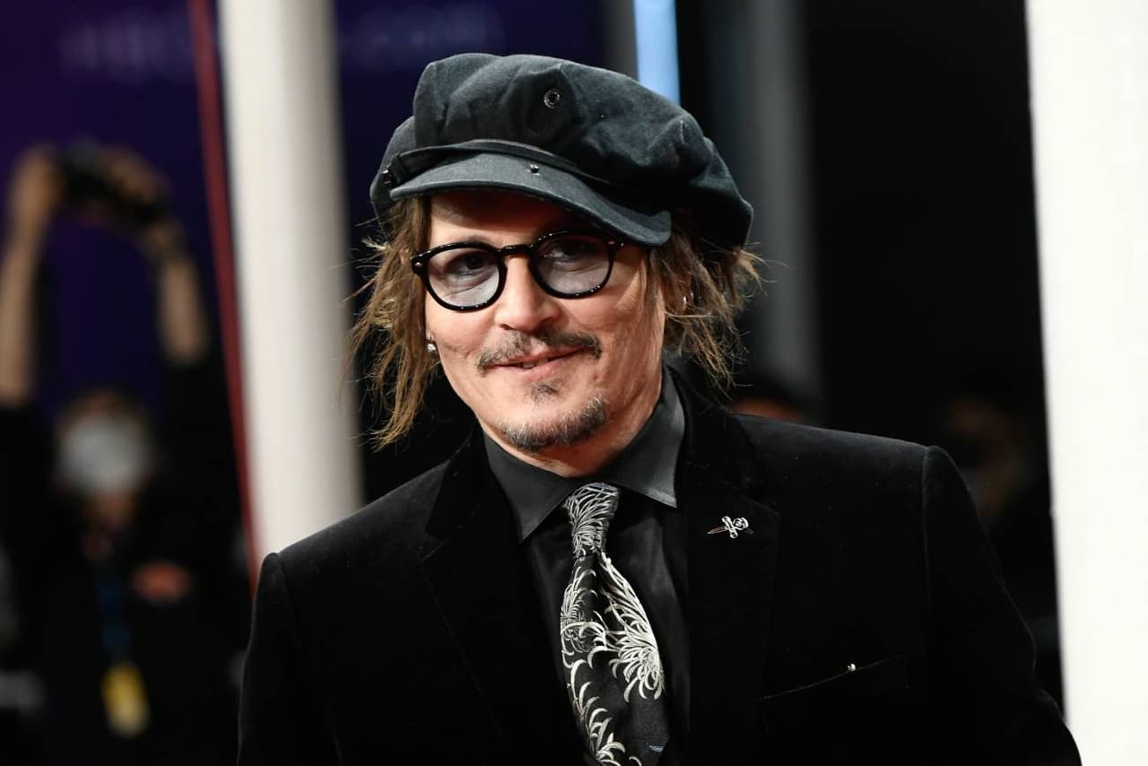 Johnny Depp en la premiere de 'La Hija' en el Festival de Cine de San Sebastián, España, en septiembre de 2021.