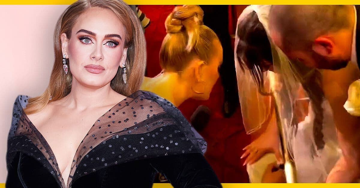 Pareja se vuelve viral por ir de su boda al concierto de Adele