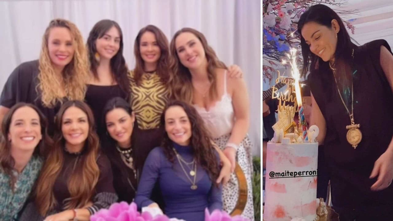 Maite Perroni celebra en grande su cumpleaños con asombrosa fiesta