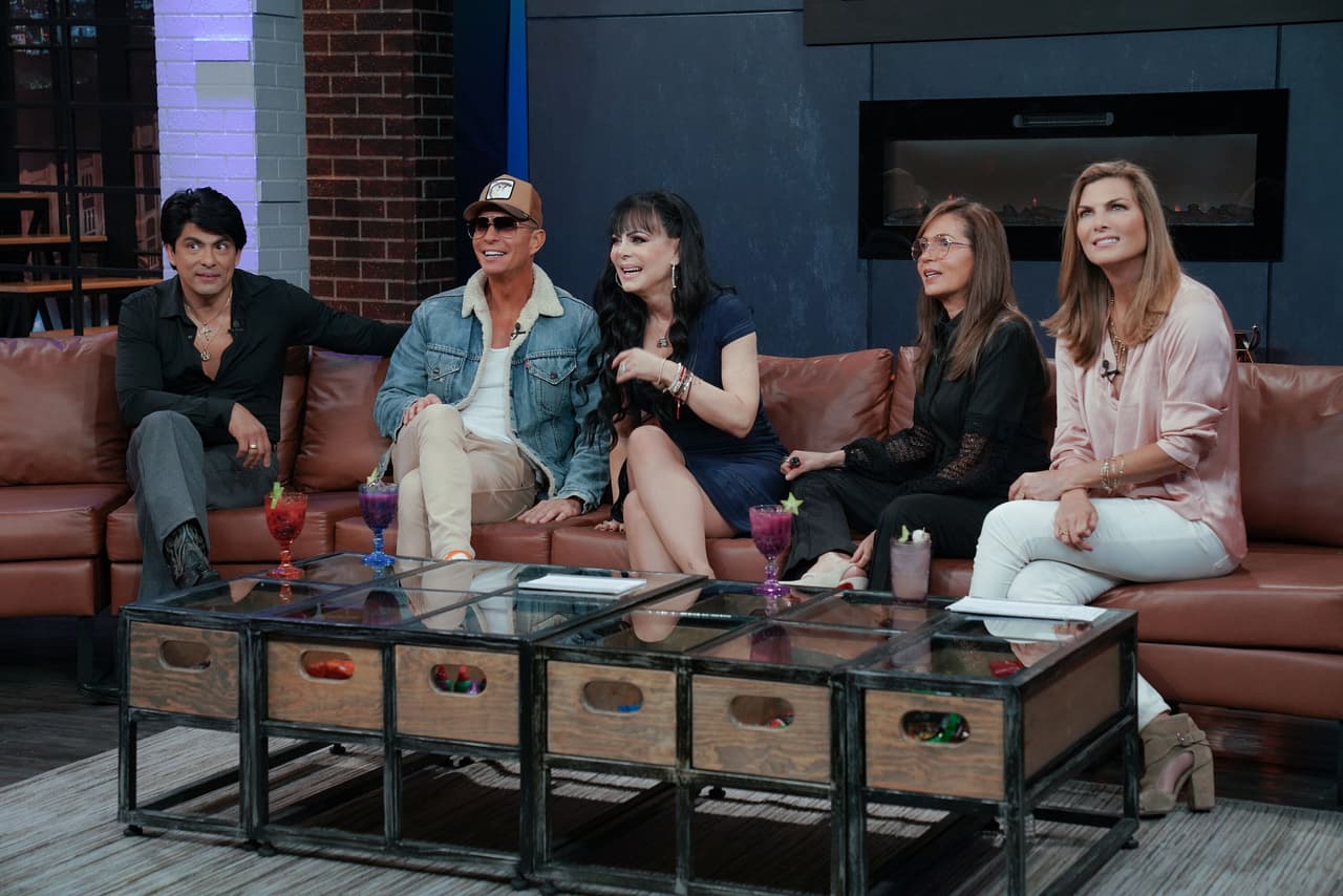 Erik Rubín y Maribel Guardia revelan en ‘Montse y Joe’ cómo se llevan con sus ex