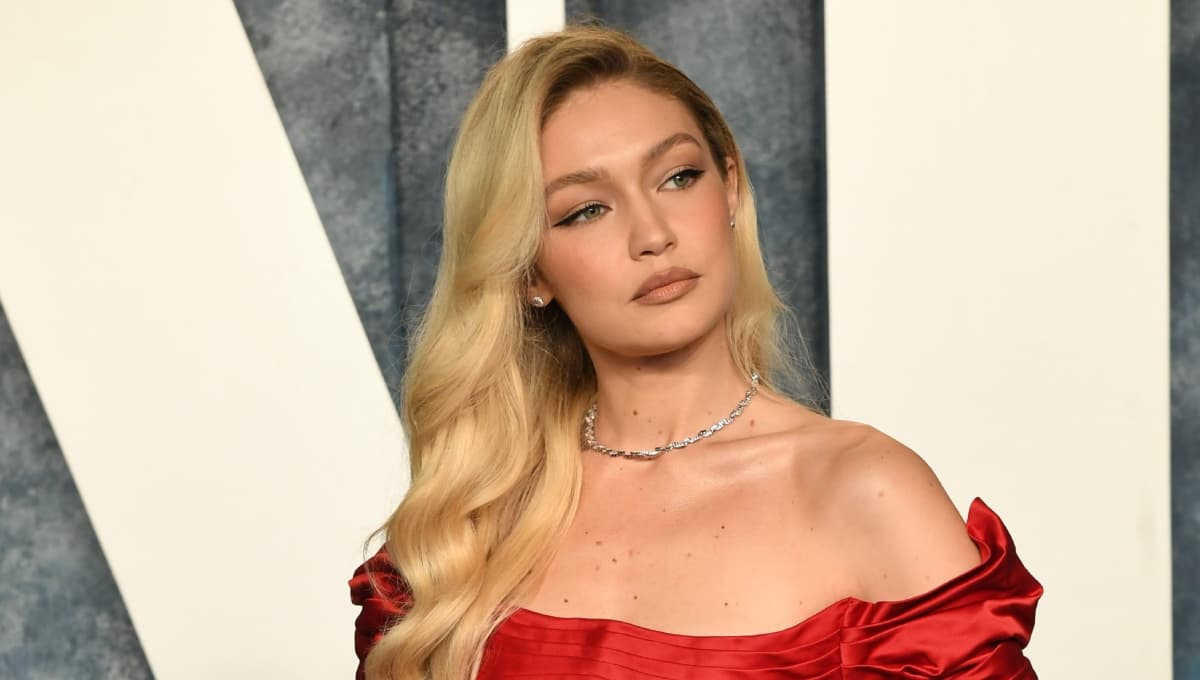 Gigi Hadid en la after party de los premios Oscar 2023.