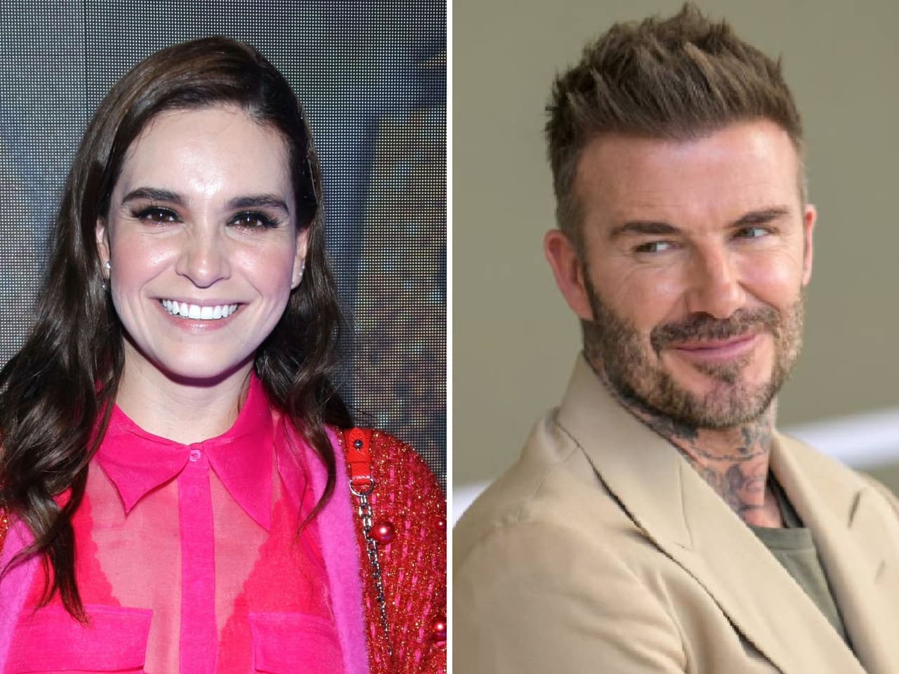 Tania Rincon aparece en foto junto a David Beckham
