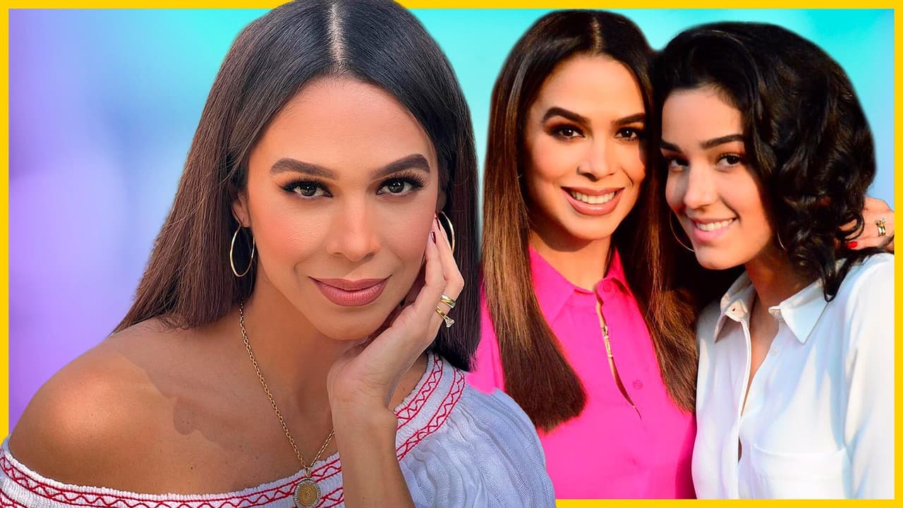 Ale Capetillo modela elegante vestido de novia y Biby Gaytán la llena de halagos