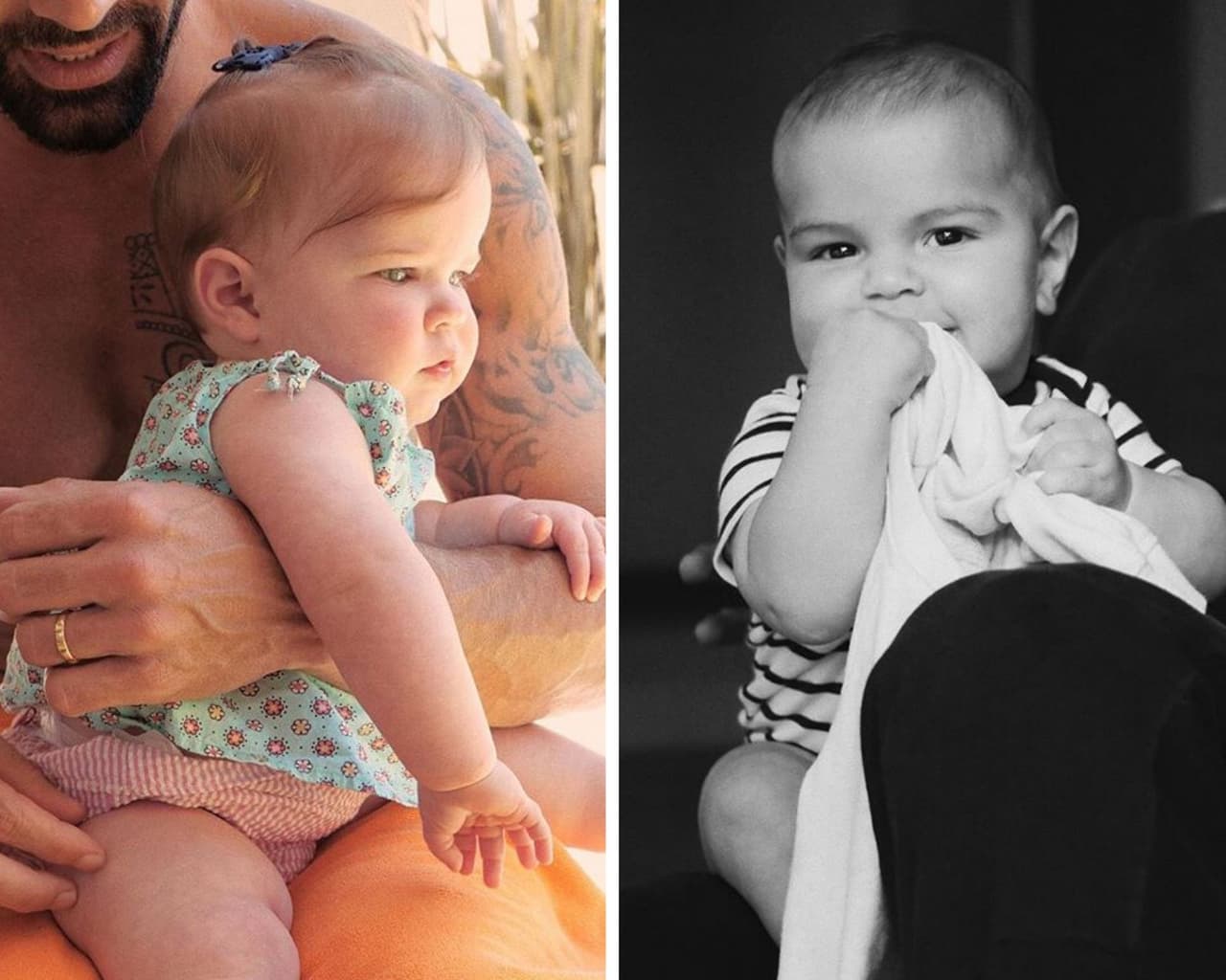 Ahora que Renn cumple seis meses de edad, es imposible notar lo mucho que se parecerá a su hermana mayor.