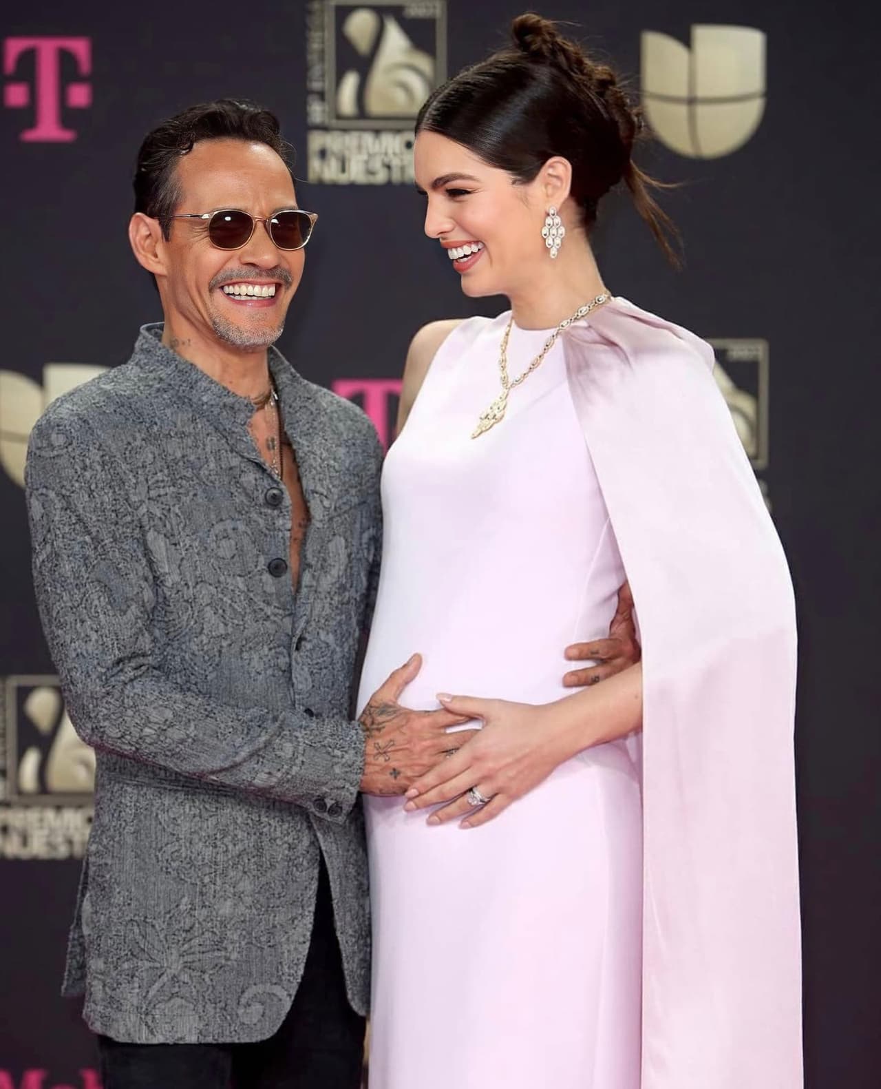 Nadia Ferreira y Marc Anthony ya saben cuál es el sexo de su bebé