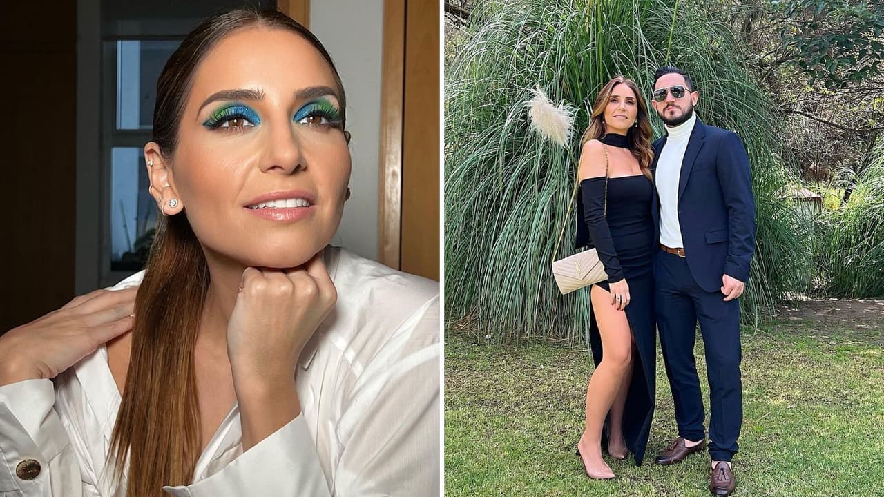Jimena Longoria se divierte al hacerle un mini 'make over' a su esposo