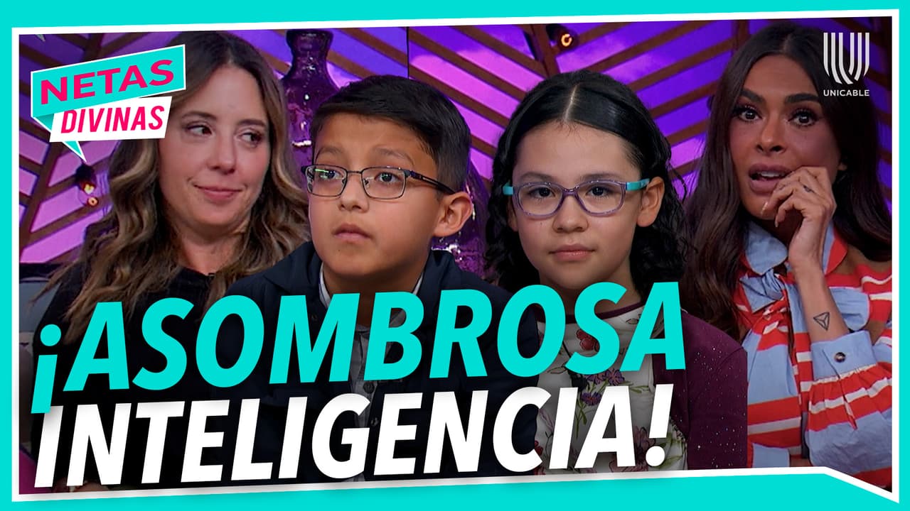 ¡Las Netas quedan impactadas con la visita de niños "superdotados"!