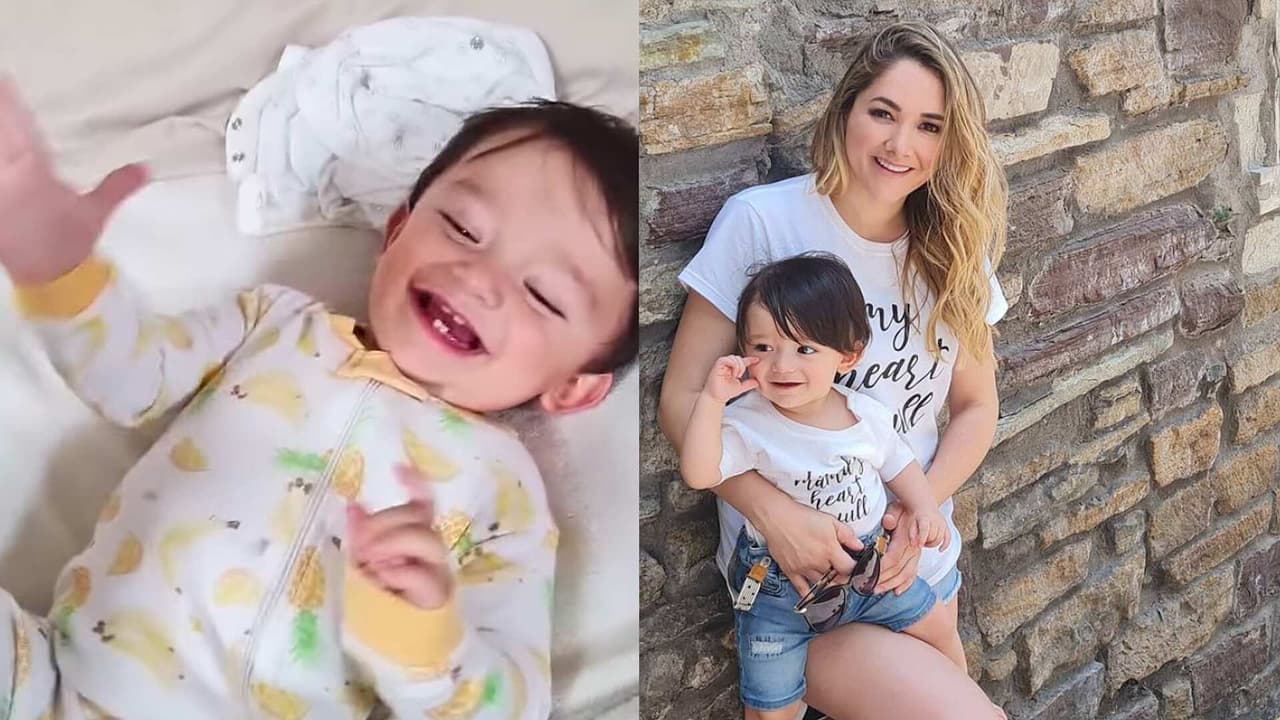 Sherlyn enternece las redes al mostrar a su hijo bailando con tanta dulzura