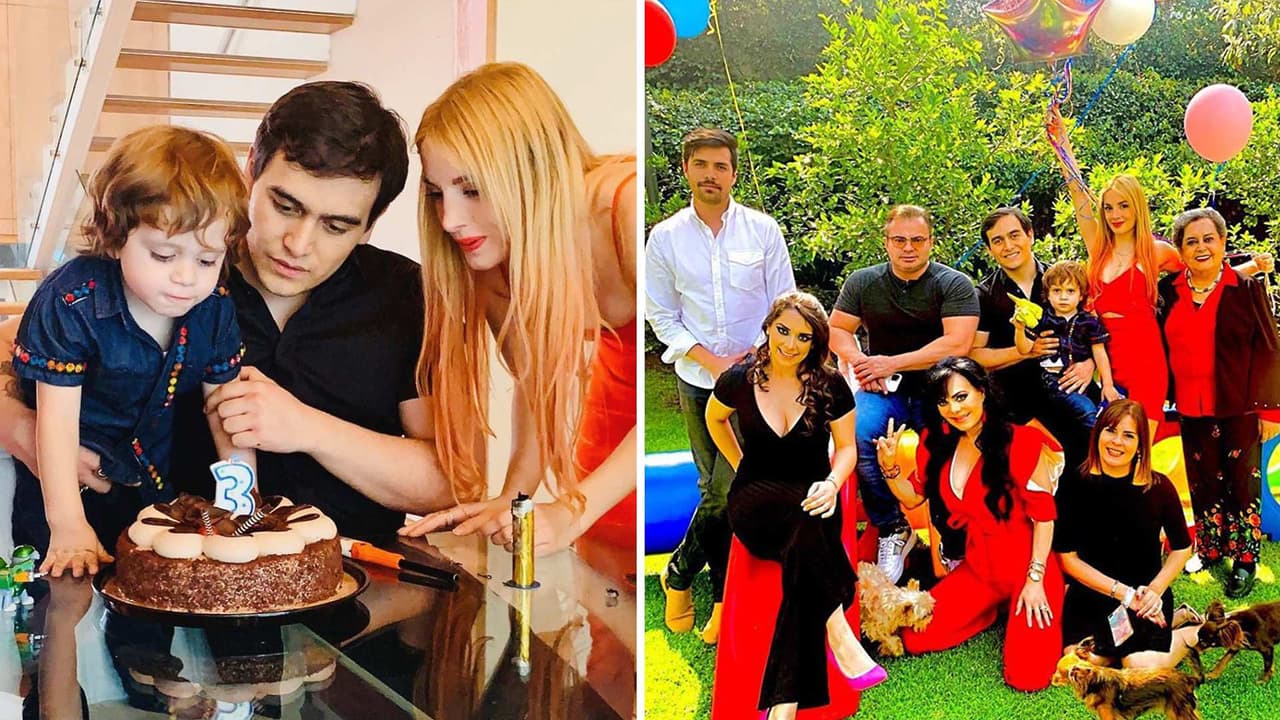 Maribel Guardia comparte tierno video del cumpleaños de su nieto José Julián