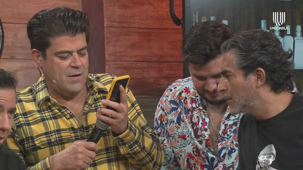‘El Burro’ Van Rankin le hace broma telefónica a su pareja en 'Miembros al aire' y ella explota