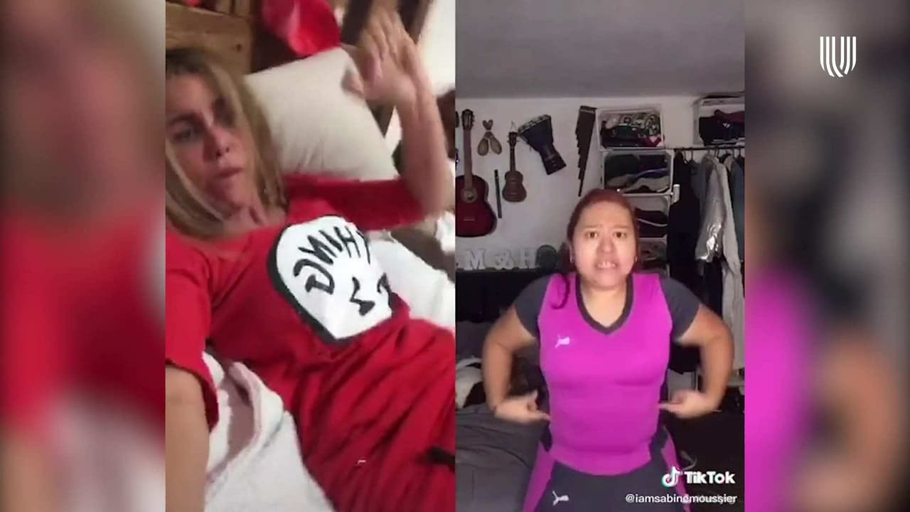 Video: Sabine Moussier manda a “la fregada” al gimnasio para seguir rutina de tiktokera