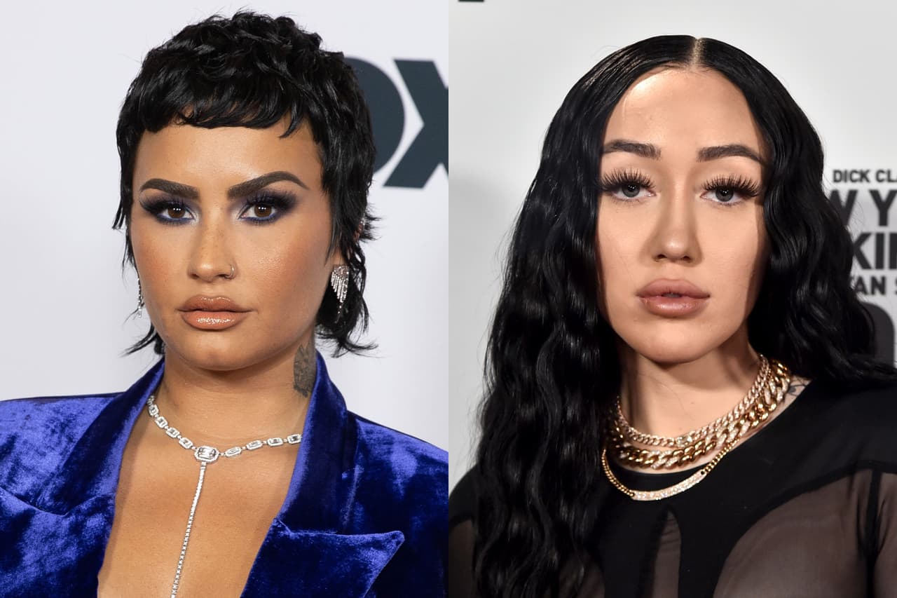 ¿Demi Lovato estrena romance con la hermana de Miley Cyrus?