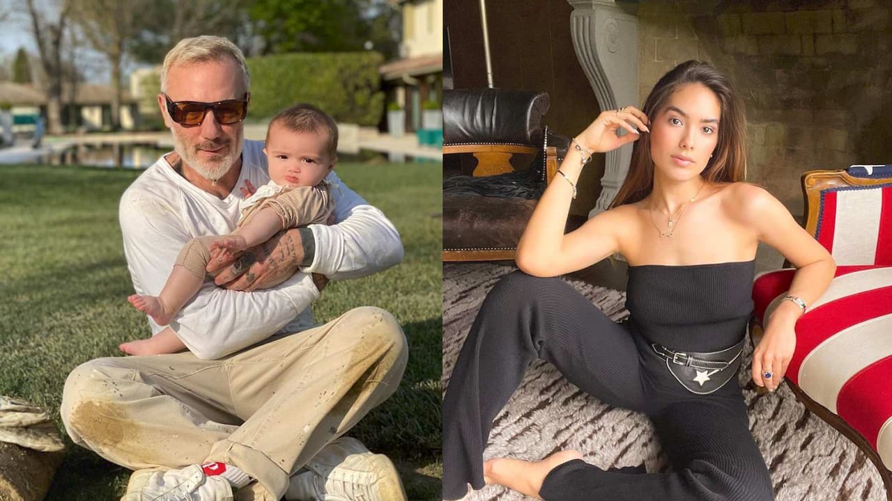 Con vestido y peluca, Gianluca Vacchi se transforma en Sharon Fonseca
