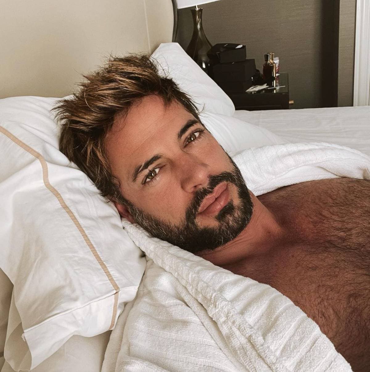 William Levy inicia el año con nuevo look; se dejó crecer la barba