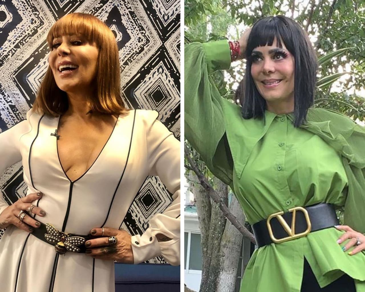 Desde que Maribel Guardia cambió de look y sorprendió a todos con un diminuto corte 
<i>bob</i> con fleco, decenas de seguidores de la guapa actriz concluyeron que la nueva imagen de la costarricense de 61 tiene un aire bastante similar a nadie menos que La Reina del Rock, Alejandra Guzmán.