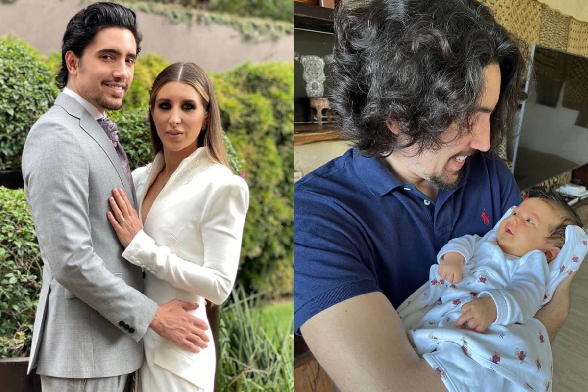 Alex Fernández le da 'clases de canto' a su bebé de 2 meses