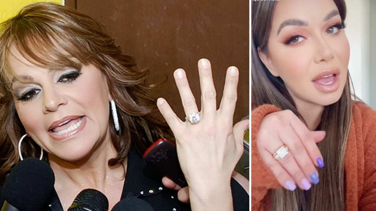 Chiquis aparece presumiendo nuevo anillo y lo hace imitando a su mamá, Jenni Rivera