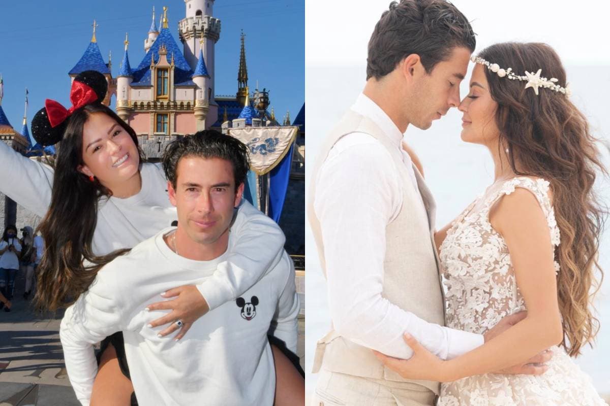 Así comenzó la historia de amor de Mariana Echeverría y Óscar Jiménez