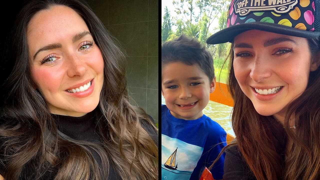Ariadne Díaz se pone creativa e inventa un personaje con su hijo