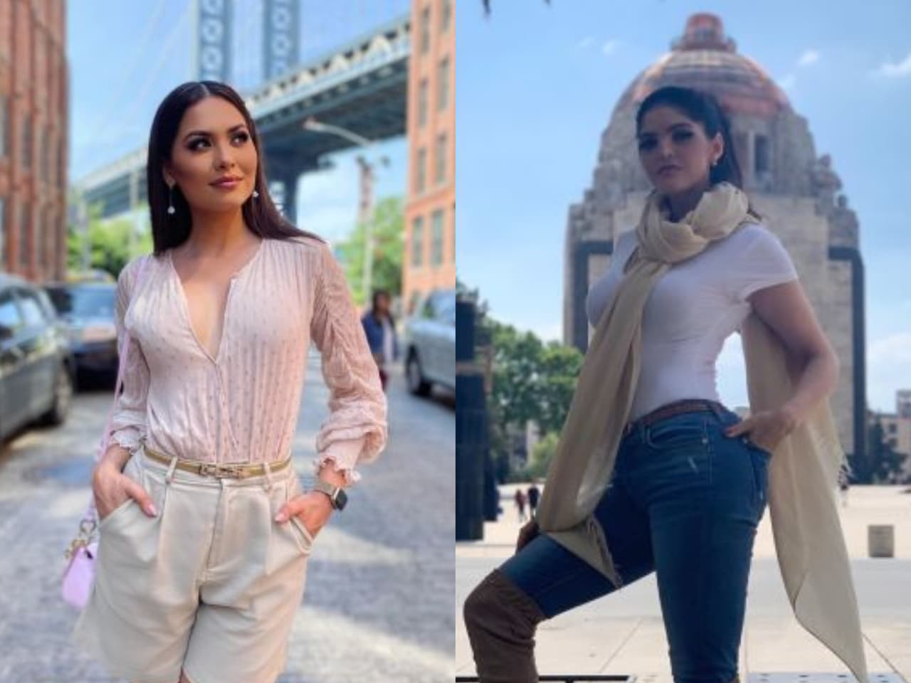 Andrea Meza cautiva a Ana Bárbara al cantar tema de Christian Nodal