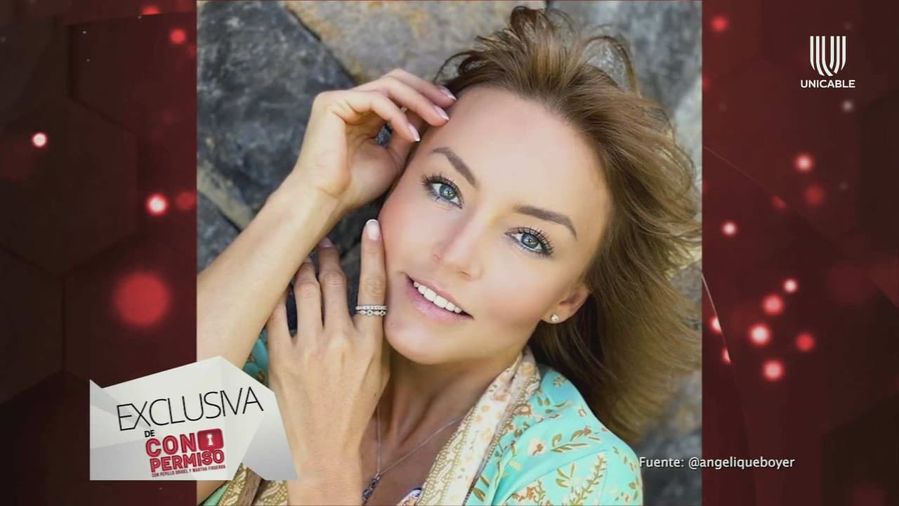 Con Permiso: Angelique Boyer mantiene en secreto la nueva imagen que tendrá en ‘Vencer el pasado’