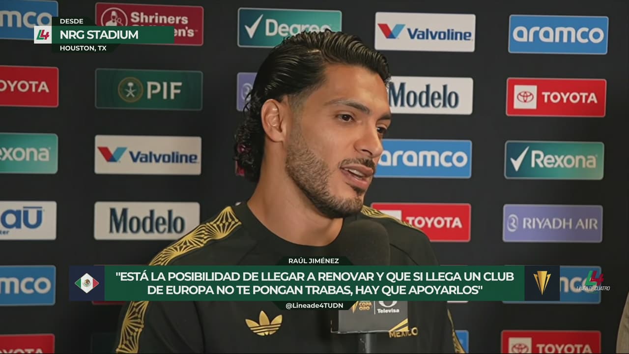Raúl Jiménez ve en el próximo Mundial, oportunidad de consolidarse