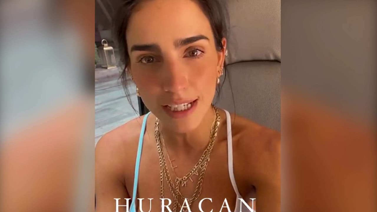 Bárbara de Regil narra lo que vivió en Tulum con la llegada del huracán: ’Nos desalojaron del hotel’