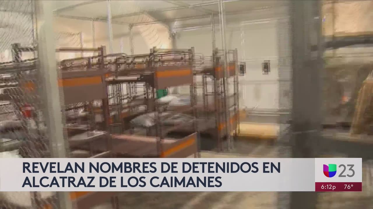 El 43% de los detenidos en Alcatraz de los Caimanes son de Guatemala y México